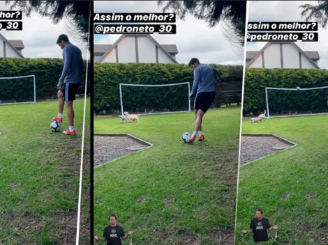 Un crack: Raúl Jiménez le pegó de rabona al travesaño