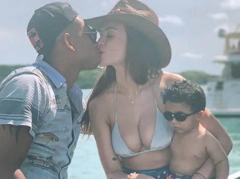 Lo que por agua viene...: Sara Uribe dio a entender que terminó con Fredy Guarín