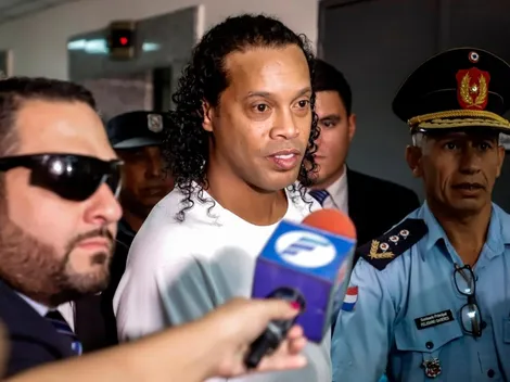 Un asesino y un ladrón le ganan un partido a Ronaldinho en prisión