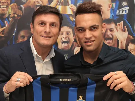 Zanetti no suelta: "Lautaro Martínez es patrimonio del Inter"