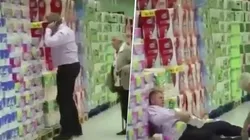 Video viral: nunca le quites el papel higiénico a esta abuela diabólica