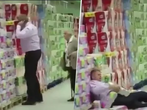 Video viral: nunca le quites el papel higiénico a esta abuela diabólica