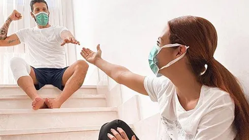 ¡Gran noticia! Garay le ganó al coronavirus y lo festejó en Instagram