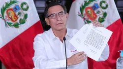 Vizcarra brindó conferencia de prensa este miércoles.