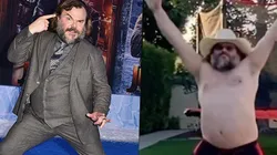 Jack Black debutó en TikTok bailando sin remera y es furor en las redes