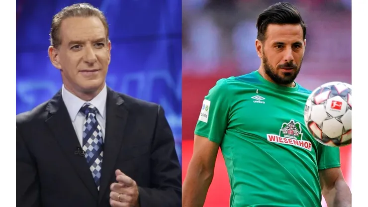 Fleischman felicitó a Claudio Pizarro por su futuro.