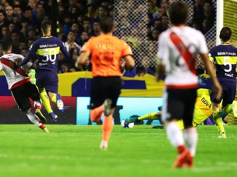 Driussi sobre Boca: "Cuando juegan contra River les agarra algo..."