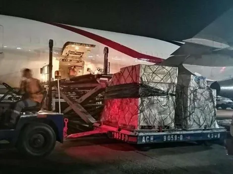 Llega a México donación de China de 50 mil kits para detectar el Coronavirus