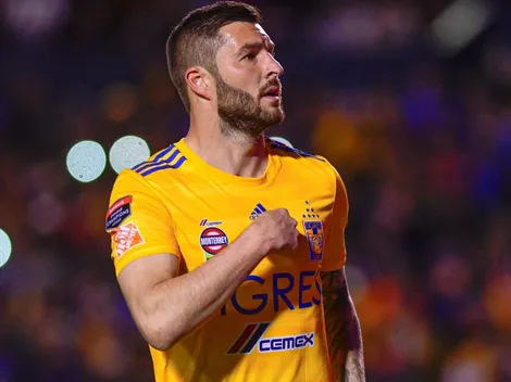 André-Pierre Gignac se entrena en su casa de una particular manera