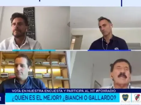 En Fox Sports debatieron entre Bianchi y Gallardo y Leto explotó