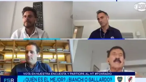 En Fox Sports debatieron entre Bianchi y Gallardo y Leto explotó