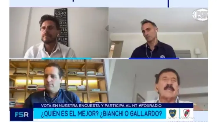 En Fox Sports debatieron entre Bianchi y Gallardo y Leto explotó