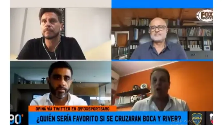 Volvió 90 Minutos y Vignolo dijo: "Si a alguien perjudicó esto fue a Boca"