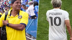 El Negro Santos enterró a Pizarro y le dejó un recado a Beckham