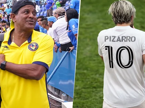 El Negro Santos enterró a Pizarro y le dejó un recado a Beckham