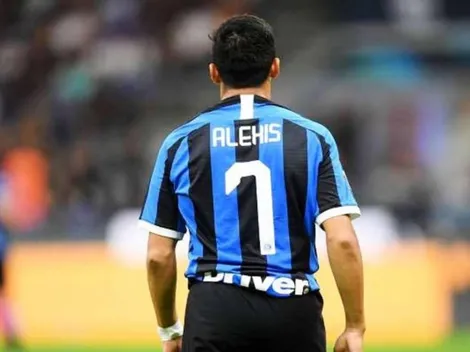 Alexis Sánchez llegó en agosto al Inter y ahora suena para irse a Catar