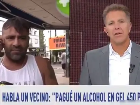 La bronca de un laburador al aire con Fantino: "Pagué 450 pesos un alcohol en gel"