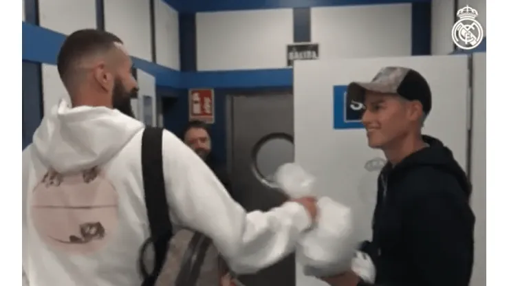 James Rodríguez subió foto con su hijo y Benzema murió de ternura