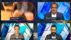 El insólito accidente que sufrió Ricardo Puig en plena transmisión de Futbol Picante