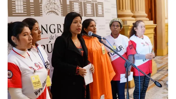 Indira Huilca fue congresista por el Frente Amplio.