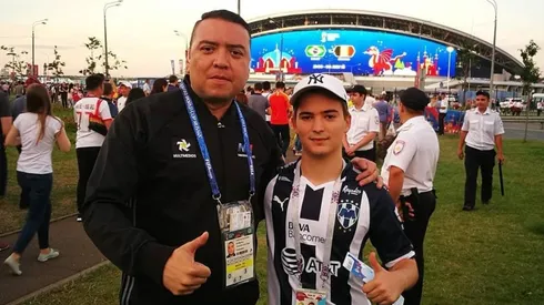 Willie González, un hombre que está siempre cerca del futbol regio.