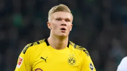 Erling Haaland, hoy jugador de Borussia Dortmund.