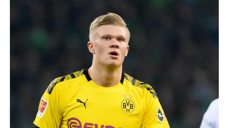 Erling Haaland, hoy jugador de Borussia Dortmund.