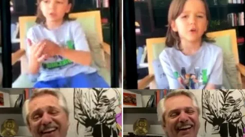 Morimos de amor: el hijo de René le hizo preguntar a Alberto Fernández