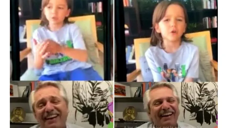 Morimos de amor: el hijo de René le hizo preguntar a Alberto Fernández