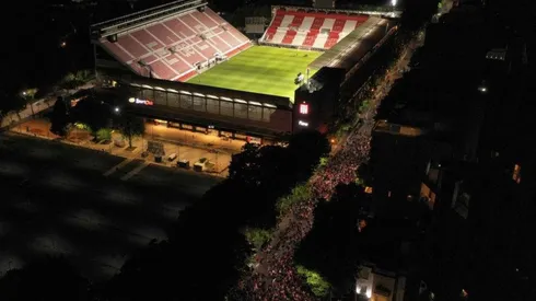 El nuevo estadio de Estudiantes de La Plata.