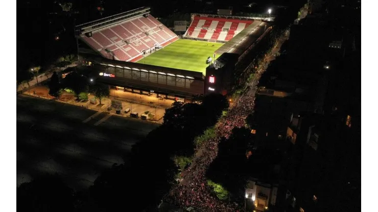 El nuevo estadio de Estudiantes de La Plata.