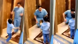 Es médico, llegó a su casa y su hijo fue corriendo a abrazarlo, pero él lo tuvo que frenar