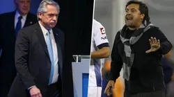 Se picó: Caruso Lombardi le marcó la cancha a Alberto Fernández