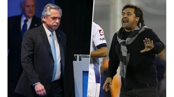 Se picó: Caruso Lombardi le marcó la cancha a Alberto Fernández