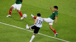 Maxi Rodríguez recordó el histórico gol de volea a México en 2006