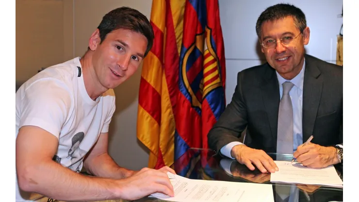 Bartomeu: "Desde el primer momento, Messi dijo que había que hacer una rebaja"
