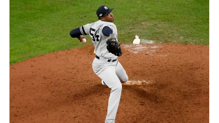 Aroldis Chapman posteó la foto más intimidante de su carrera