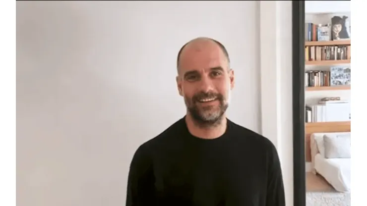 Guardiola y un gran video en medio del coronavirus