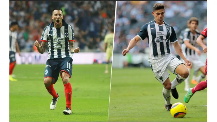 Los jugadores de Rayados y un mensaje claro.
