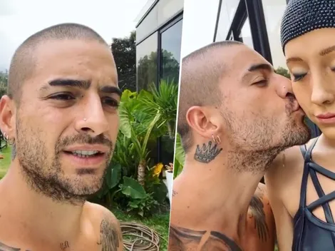 Maluma pasa bien acompañado la cuarentena: "Me tocó llamar a una amiguita"