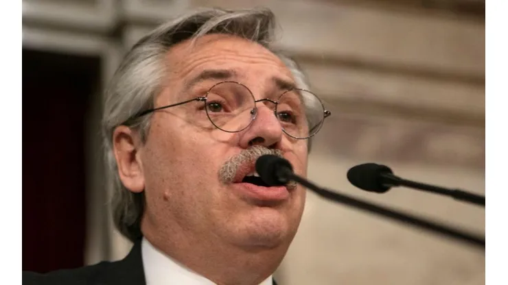 Alberto Fernández, presidente argentino.