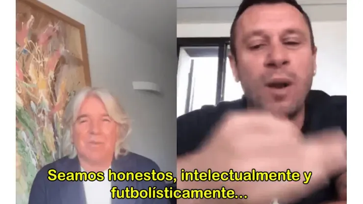 Cassano: "Messi hace lo que hizo Maradona desde hace 15 años"