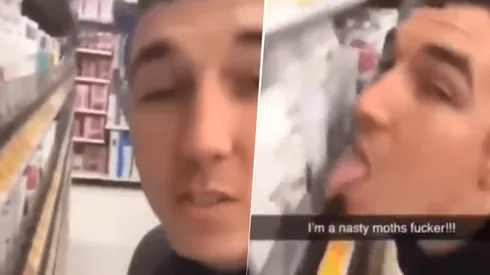 Fue al supermercado, lamió varios productos y ahora está detenido por "amenaza terrorista"