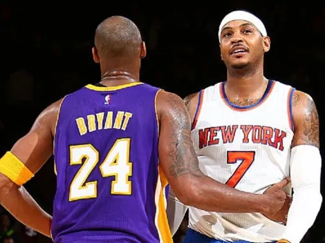 Carmelo Anthony reveló cómo logró ganarse el respeto de Kobe Bryant