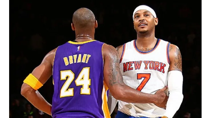 Carmelo Anthony reveló cómo logró ganarse el respeto de Kobe Bryant