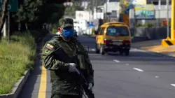 Así se encuentran las calles de Ecuador.