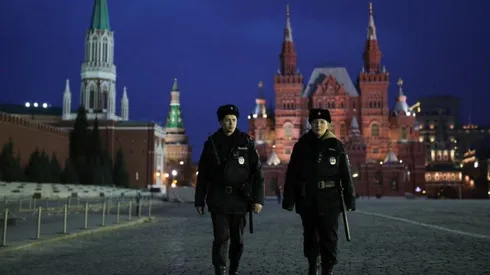 Así se encuentra la ciudad de Moscú.