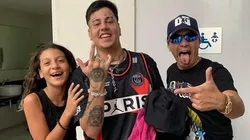 Pablo Lescano etiquetó a su hija en un video y ella tiró: "No te hagas el piola que vos sos casado"