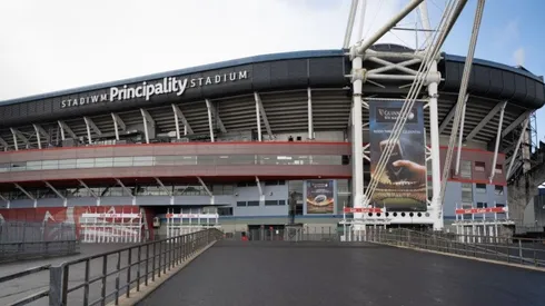 El imponente estadio de la capital galesa.