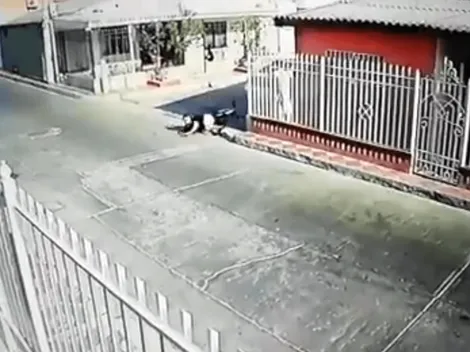 Video: huye de la policía por violar la cuarentena y todo sale mal